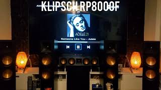 Klipsch RP 280F vs Klipsch RP 8000F Comparison Vergleich 98 Zoll Inch TV [upl. by Annairda]