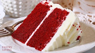 BEST Red Velvet Cake Very Soft Moist amp EASY [upl. by Ahsieyn]