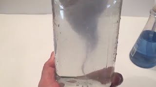 TORNADO in a jar experiment How to make a Tornado in a jar [upl. by Greenstein594]