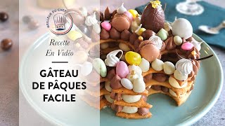 Recette Facile en Vidéo  le Gâteau de Pâques comme un Number Cake [upl. by Calli]