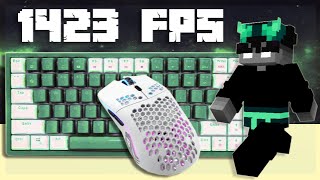 Keyboard amp Mouse ASMR Sounds  Minecraft Bedwars  GenKy [upl. by Rediah]