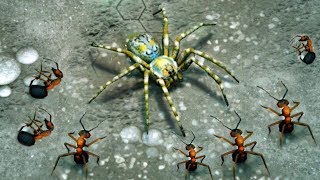 I AM THE SPIDER  Empires of the Undergrowth BETA Gameplay  Ep7 [upl. by Ehtylb905]