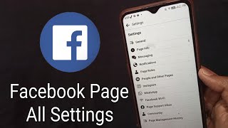 FACEBOOK PAGE ALL SETTINGS 2021 [upl. by Mayap]