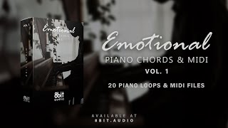 NEW Emotional Piano Chords with MIDI files  Emotional Chord Loops  100 RoyaltyFree [upl. by Oletha]