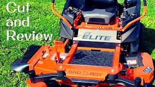 Best Residential Zero Turn Mower  2024 Bad Boy ZT Elite [upl. by Shear51]