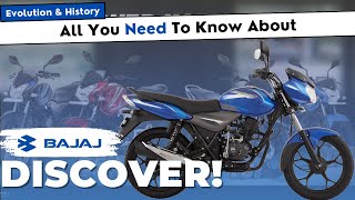 Bajaj Discover Why Bajaj Discontinued it  History amp Evolution [upl. by Ecinev]