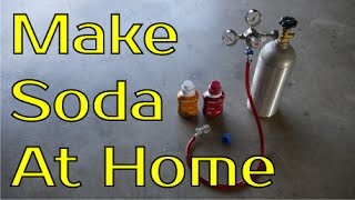 How To Make Your Own Soda  DIY Carbonator [upl. by Phillie]