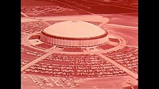 quotThe Astrodomequot  Definitive film documenting the construction of the Astrodome [upl. by Eitsirk]