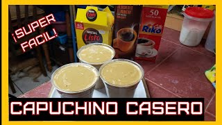 COMO HACER Un Capuchino en Casa  RECETA ORIGINAL [upl. by Einhapets]