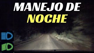 MANEJO DE NOCHE Tips para conducción nocturna en ciudad y carretera  Velocidad Total [upl. by Nelac]