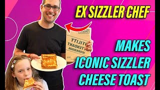 Sizzler Cheese Toast Recipe by Ex Sizzler Cook [upl. by Nalat544]