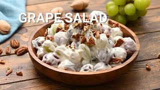 How to Make Grape Salad [upl. by Eelrefinnej]