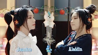 Aladdin amp Jasmine  A Whole New World  cover by JFla [upl. by Abate]