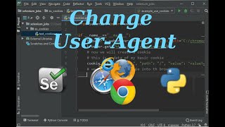 How to change the Useragent on selenium with Python [upl. by Brynna]