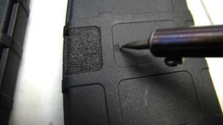 How to stipple pmag and battle mags magazines like a pro [upl. by Aicilev]