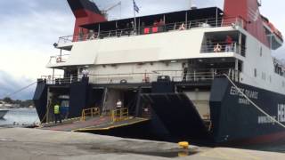 How to inch an HGV into a rollonrolloff ferry [upl. by Aleetha]