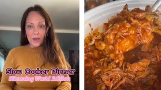 Make a slow cooker gammon dinner with me  Slimming world edition [upl. by Ettenej644]