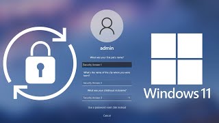 How to Create and Use a Windows 11 Password Reset Disk [upl. by Neural]