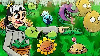 ВИТЕК И РАСТЕНИЯ ПРОТИВ ЗОМБИ ► Plants vs Zombies 01 ПвЗ  PvZ [upl. by Doraj]