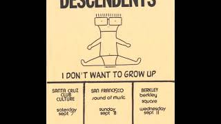 Descendents  Live  Berkeley Square Berkeley CA 91185 SOUNDBOARD [upl. by Aetnahs]