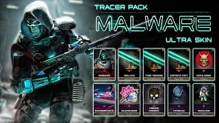 NEW Tracer Pack MALWARE ULTRA SKIN Bundle  Warzone amp vanguard SHOWCASE [upl. by Ettenad]