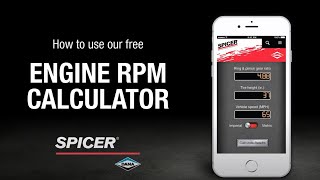 Engine RPM Calculator [upl. by Amaris]