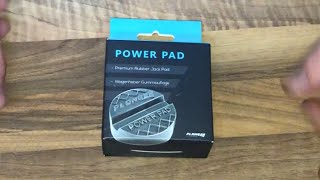 PLANGER Power Pad ALLE GRÖSSEN Wagenheber Gummiauflage für Rangierwagenheber unboxing und Anleitung [upl. by Aroz174]