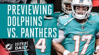 Previewing Dolphins vs Panthers  Dolphins Daily [upl. by Nance]