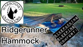 Warbonnet Ridgerunner Review My bikepacking hammock in 2024 [upl. by Starinsky]