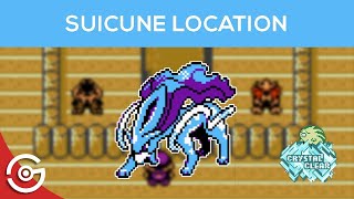 Pokemon Crystal Clear  How to get Suicune [upl. by Eleinad]