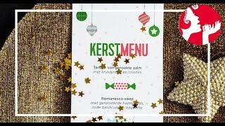 4gangen foolproof kerstdiner  OhMyFoodness [upl. by Telocin]