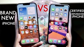 Brand New iPhone Vs Certified Refurbished iPhone 2022 [upl. by Fisch496]