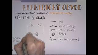 Elektrický obvod schématické značky [upl. by Nikolia297]