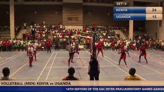 14th EAC IPG Games Volleyball Men  Kenya vs Uganda [upl. by Ireland]