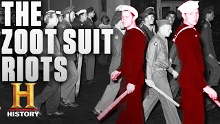 How AntiMexican Racism in LA Caused the Zoot Suit Riots  History [upl. by Ecela]