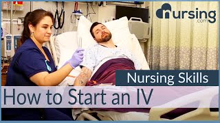 How to Start an IV Like a Pro Nursing Skills [upl. by Tamra]