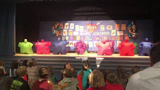 2019 KHES Teacher Talent Show Skit Inflatable Suits [upl. by Ballman]