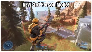 Halo Infinite  NEW Third Person Mode [upl. by Tucker]