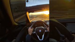 Cali Vibes  Chasing Sunsets in California california bmw sanfrancisco sunsets convertiblecars [upl. by O'Carroll]