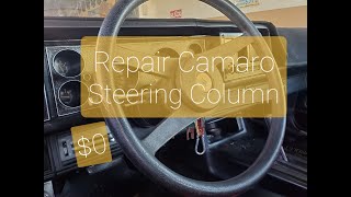 How to Repair Camaro Steering Column Free [upl. by Yenahc]