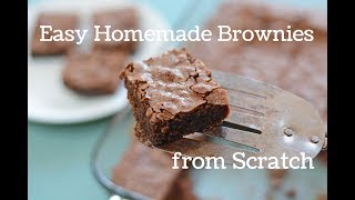 How to Make Homemade Brownies from Scratch [upl. by Nisior]