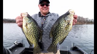 Ice Out Crappie Tips amp Techniques Early Spring [upl. by Wadlinger53]