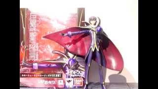 Lelouch Zero Code Geass R2 SH Figuarts Figure Review [upl. by Lynnell43]