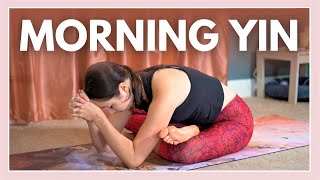 20 min Morning Yin Yoga  HIPS amp HAMSTRINGS [upl. by Alcine]