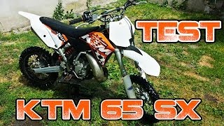 TEST MOTO  KTM 65 SX 2011 [upl. by Ellita]