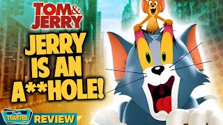 TOM AND JERRY MOVIE REVIEW 2021  Double Toasted [upl. by Letsirc225]