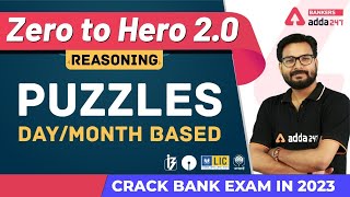 Puzzle DayMonth Based  Reasoning  Banking Foundation Adda247 Class26 [upl. by Ellivro]