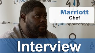 Marriott Interview  Banquet Chef [upl. by Chambers68]