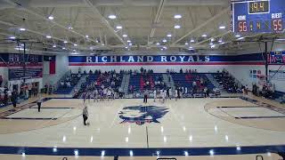 Richland HS Boys Basketball [upl. by Essy]