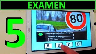 Code de la route 2024 5  Examen [upl. by Willumsen236]